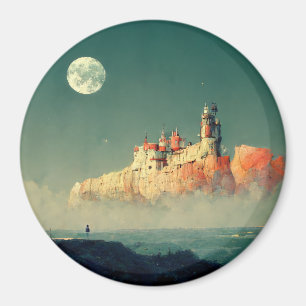 Imán Sci-Fi De La Ciudadela En El Extranjero