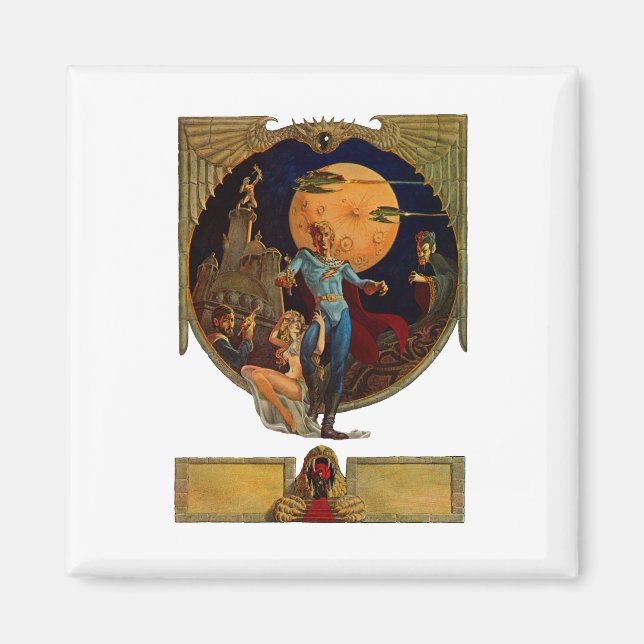 Imán Sci-fi-Hero (Frente)