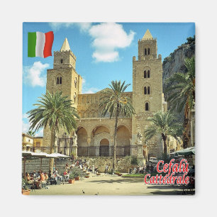 Imán SCL085 Catedral CEFALU - Sicilia - Italia - Fridge