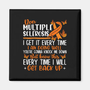 Imán Sclerosis Butfly Ribbon Día Mundial de la Mujer