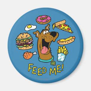 Imán ¡Scooby-Doo Alimentarme!