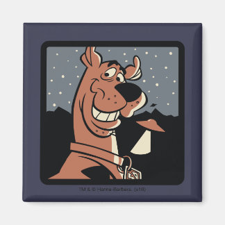 Imán Scooby-Doo con OVNI