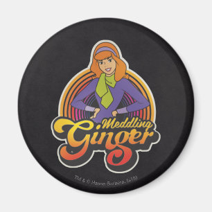 Imán Scooby-Doo el   "jengibre que se entromete" Daphne