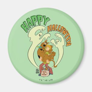 Imán Scooby-Doo   Feliz Halloween