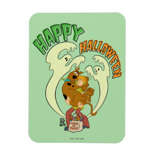 Imán Scooby-Doo   Feliz Halloween