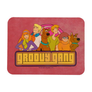 Imán Scooby-Doo | Gráfico retro Personalizado "Groovy G