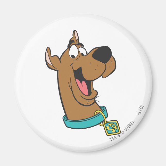 Imán Scooby-Doo Happy Face (Frente)