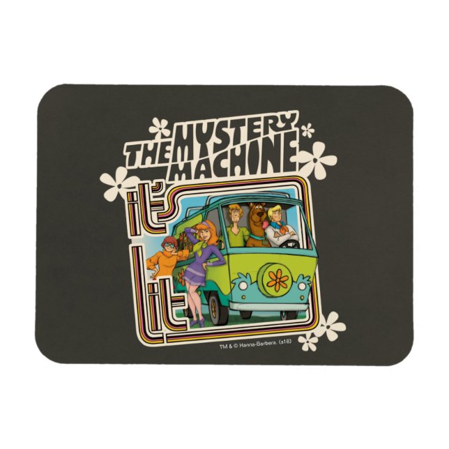 Imán Scooby-Doo | "It's Lit" Mystery Machine Graphic (Horizontal)