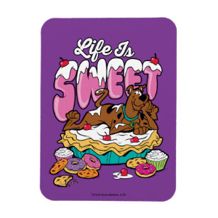 Imán Scooby-Doo "La vida es dulce"