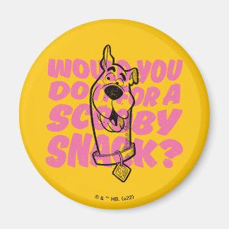 Imán Scooby-Doo |¿Lo Haría Por Un Aperitivo?