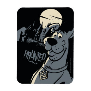 Imán Scooby-Doo Noir Obstaculizado Gráfico de la mansió