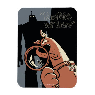 Imán Scooby-Doo "Romethin hacia fuera allí "