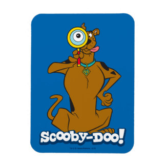 Imán Scooby-Doo With Magnifying Glass