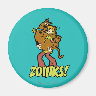 Imán Scooby-Doo y Shaggy Zoinks!