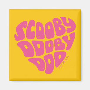 Imán Scooby Dooby Doo Heart