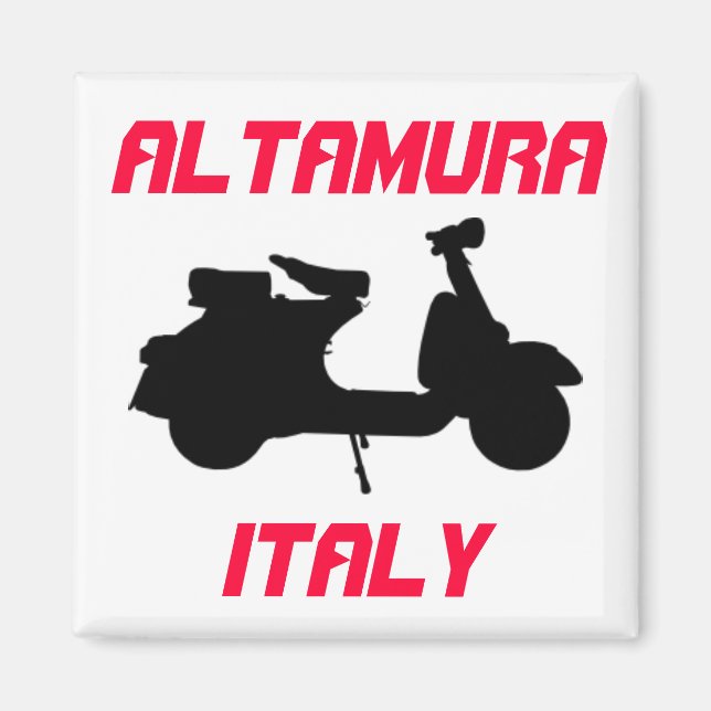 Imán Scooter, Altamura (Italia) (Frente)