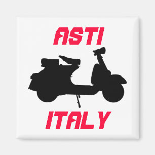 Imán Scooter, Asti, Italia