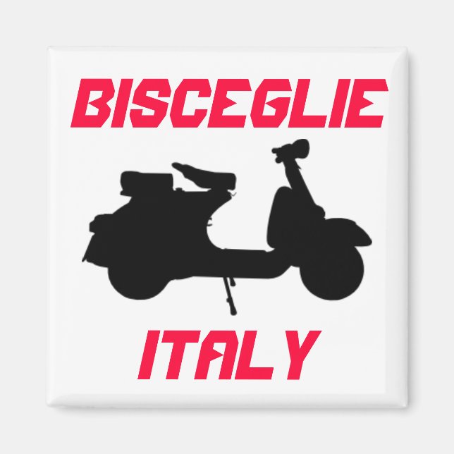 Imán Scooter, Bisceglie (Italia) (Frente)