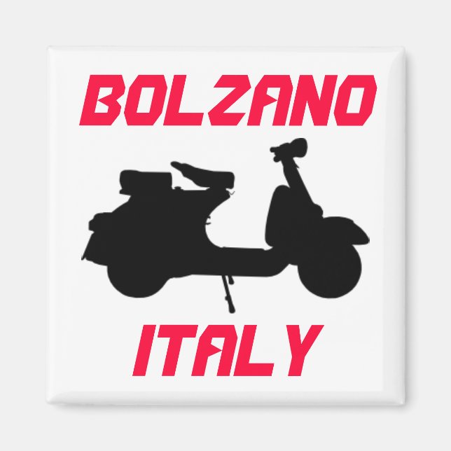 Imán Scooter, Bolzano, Italia (Frente)