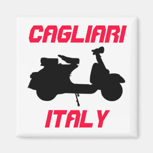 Imán Scooter, Cagliari, Italia