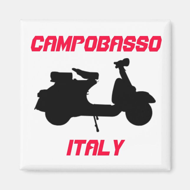 Imán Scooter, Campobasso, Italia (Frente)