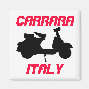 Imán Scooter, Carrara, Italia