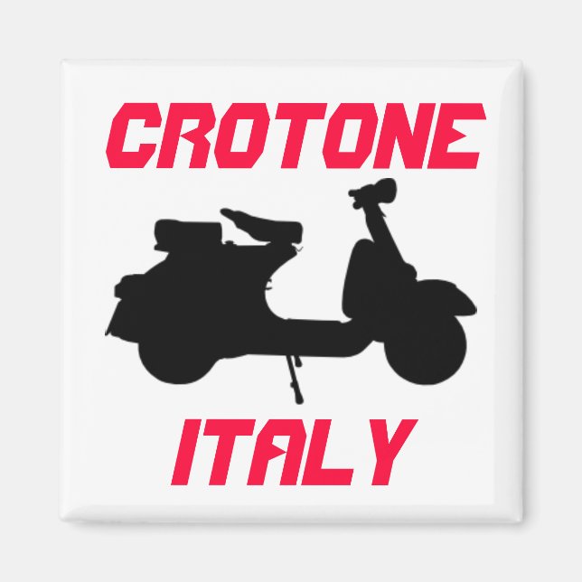 Imán Scooter, Crotone, Italia (Frente)
