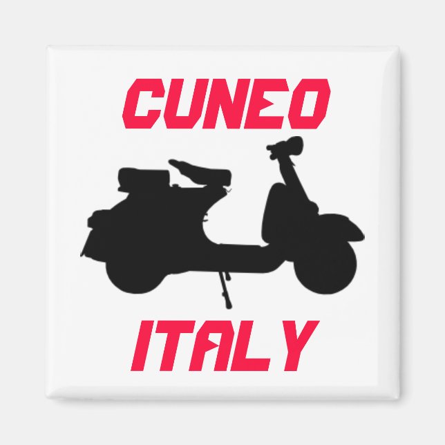Imán Scooter, Cuneo (Italia) (Frente)