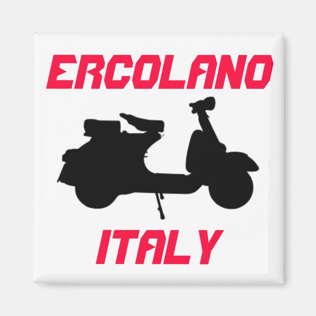 Imán Scooter, Ercolano, Italia (Frente)