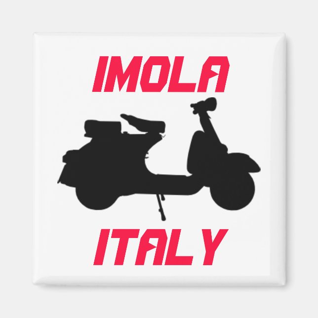 Imán Scooter, Imola (Italia) (Frente)