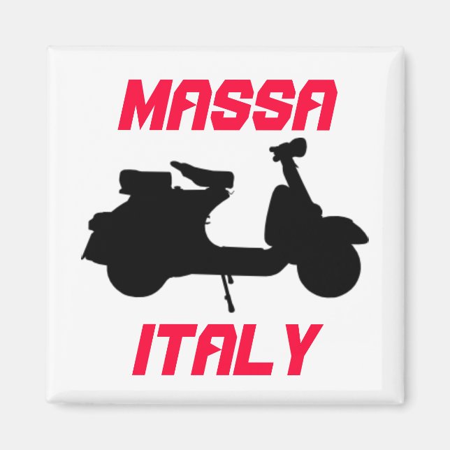 Imán Scooter, Massa, Italia (Frente)