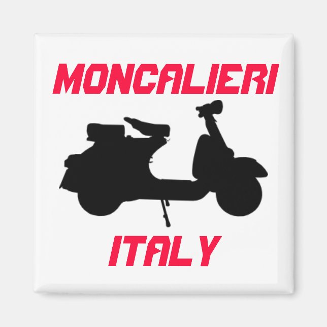 Imán Scooter, Moncalieri, Italia (Frente)