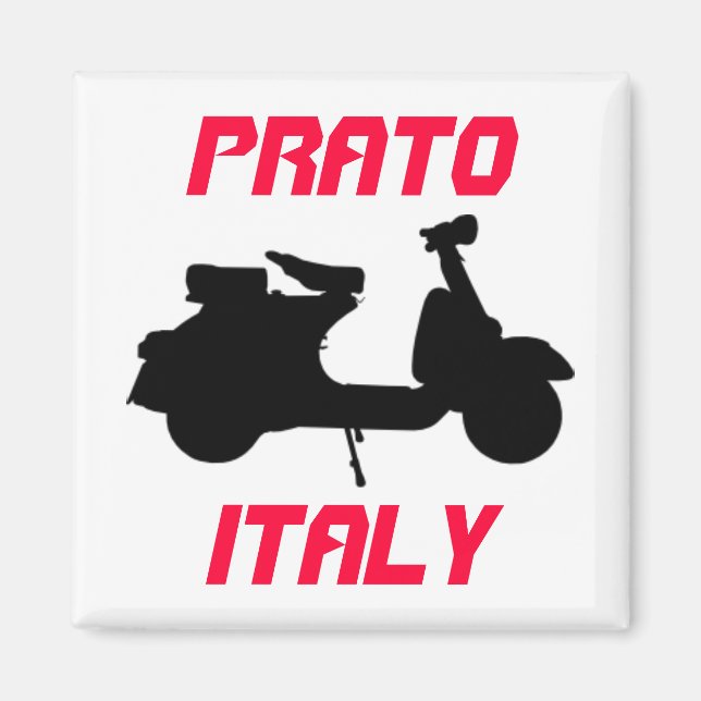 Imán Scooter, Prato, Italia (Frente)
