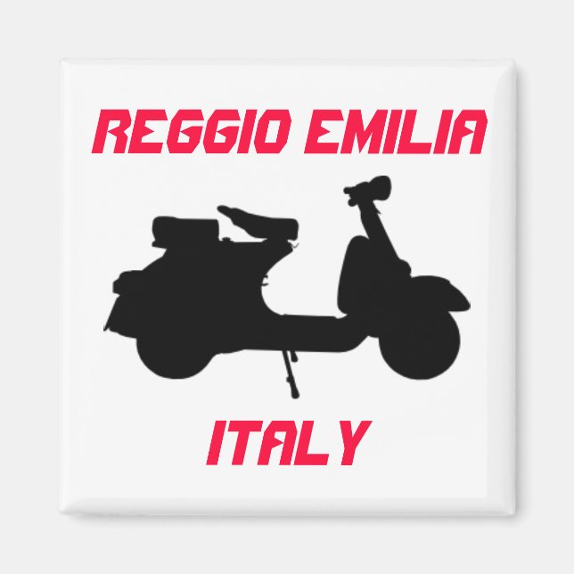 Imán Scooter, Reggio Emilia, Italia (Frente)