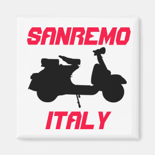 Imán Scooter, Sanremo, Italia