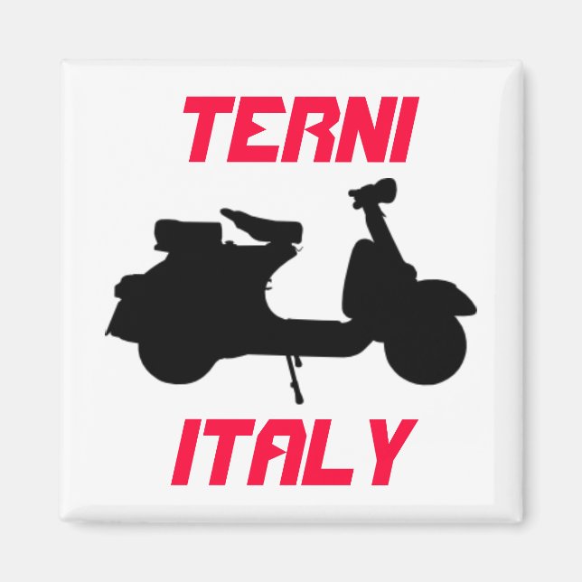 Imán Scooter, Terni (Italia) (Frente)