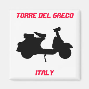 Imán Scooter, Torre del Greco, Italia