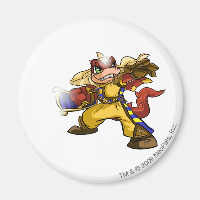 Imán Scorchio Lost Desert Player (Frente)