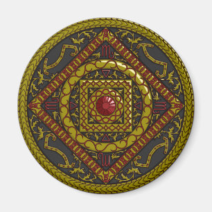 Imán Scorpio Mandala Magnet