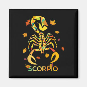 Imán Scorpio Zodiac Fall Scorpion Cumpleaños