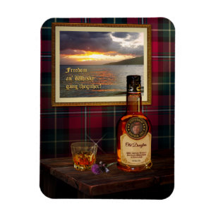 Imán Scotch Whisky Magnet sin tu texto e imagen