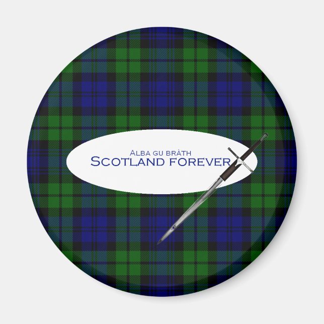 Imán Scotland Forever Alba gu bràth (Frente)