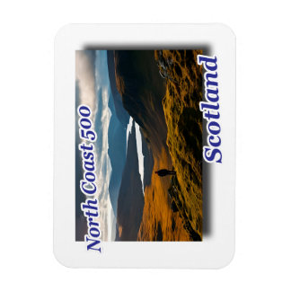 Imán scotland road road scenery magnet