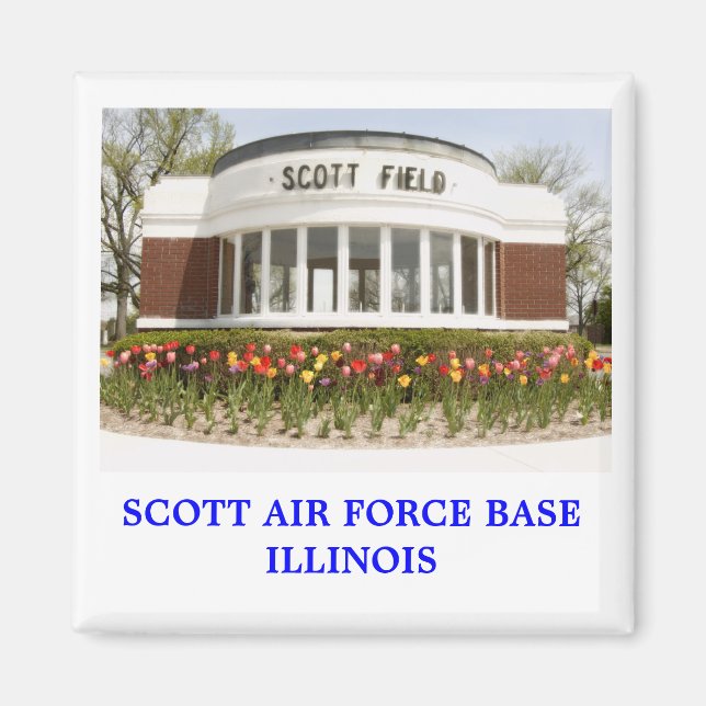 Imán Scott AFB Magnet (Frente)