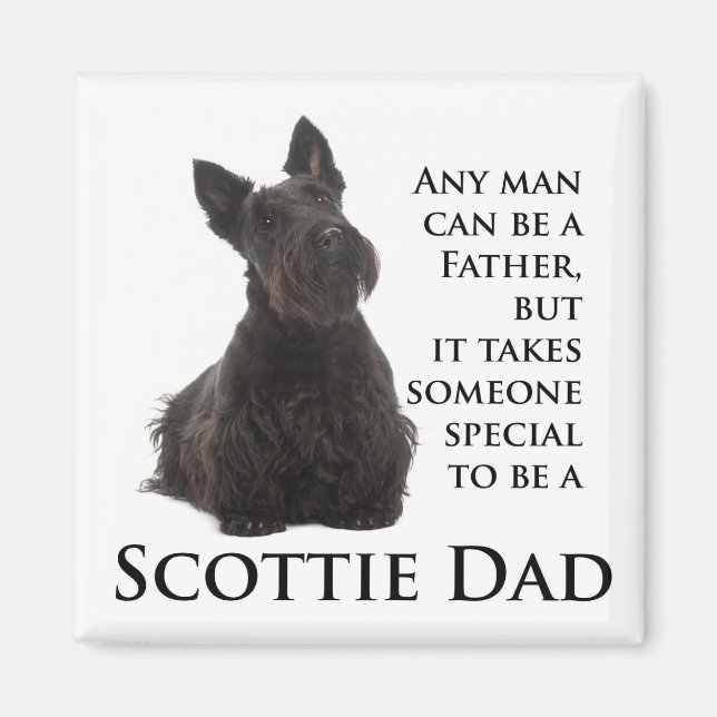 Imán Scottie Dad Magnet (Frente)