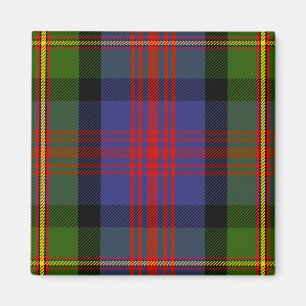 Imán Scottish Clan MacLennan Tartan Plaid