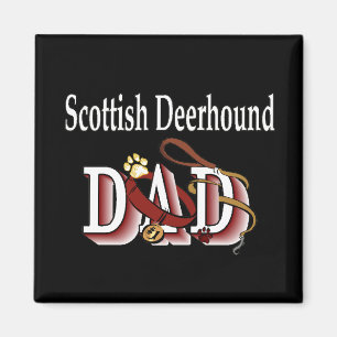 Imán scottish deerhound dad Magnet