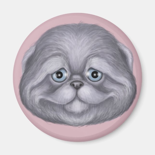 Imán Scottish Fold Kitten (Frente)