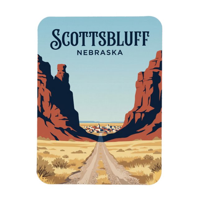 Imán Scottsbluff EE. UU. (Vertical)