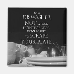 Imán Scrape Your Plate 2 (Lavavajillas)
